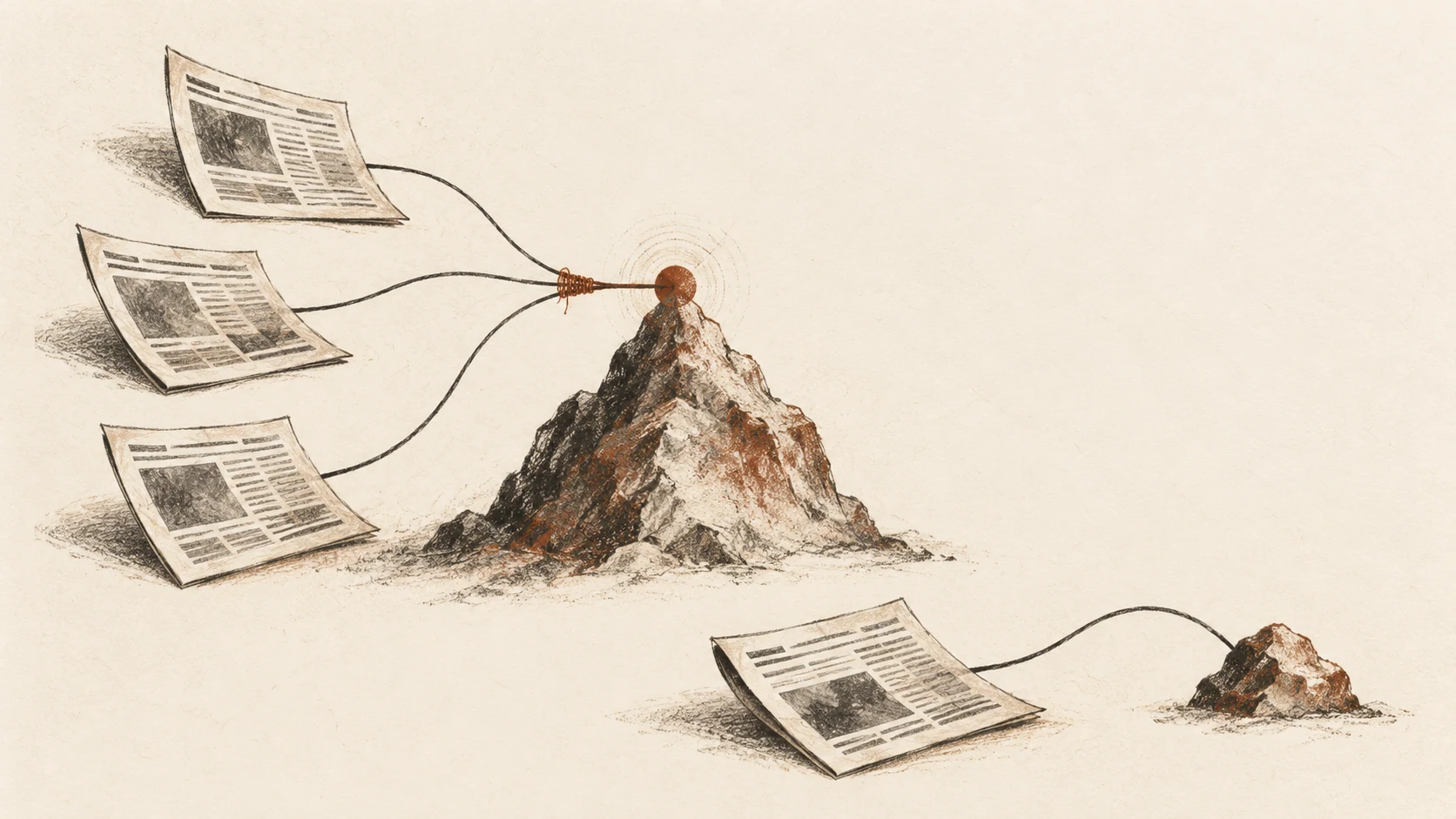 How to compare news sources in Ijra without mistaking repetition for confirmation